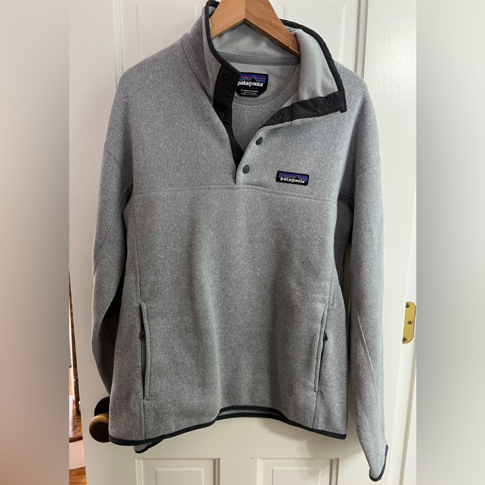 PATAGONIA Women’s Better Sweater Marsupial Pullover Drifter Grey